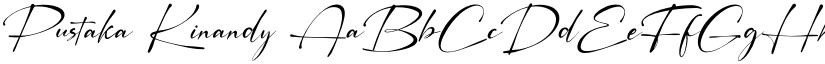 Pustaka Kinandy font