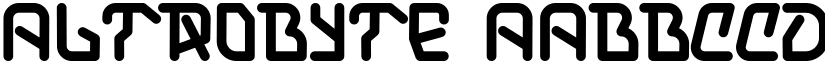 Altrobyte font