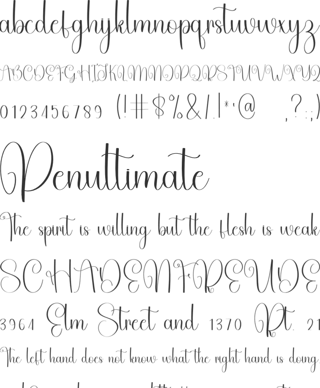 Queen Crown font preview