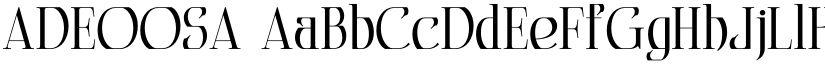 ADEOOSA font