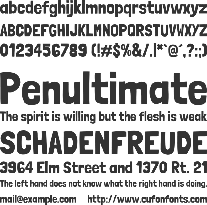 Londrina Solid font preview