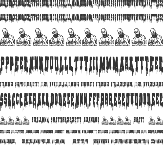 Street Monogram font preview