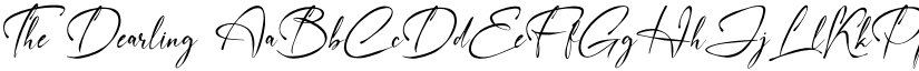 The Dearling font