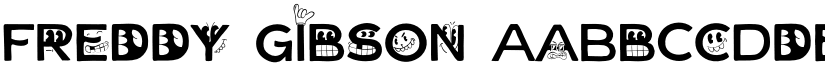 Freddy Gibson font
