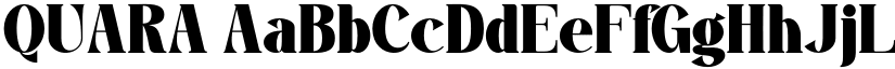 QUARA font