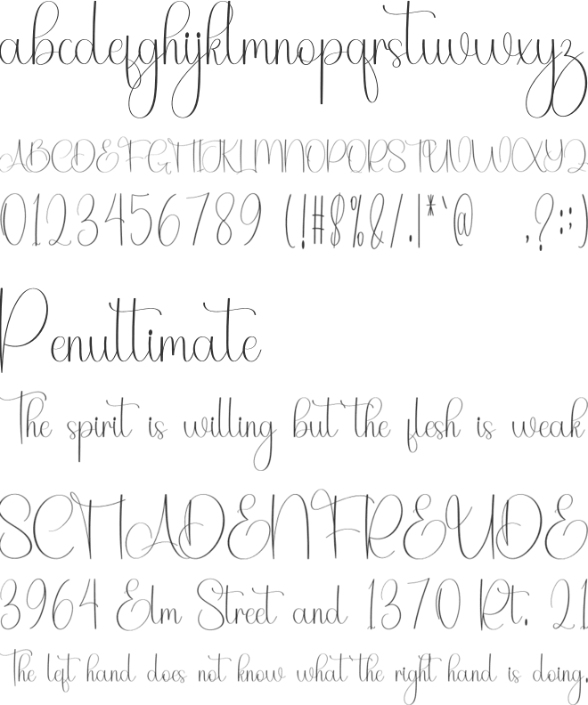 Ambient Mode font preview
