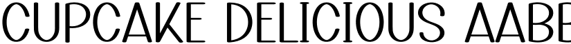 Cupcake Delicious font
