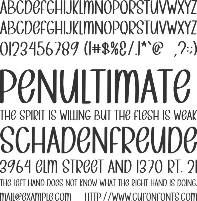 ONION SEEDS font preview