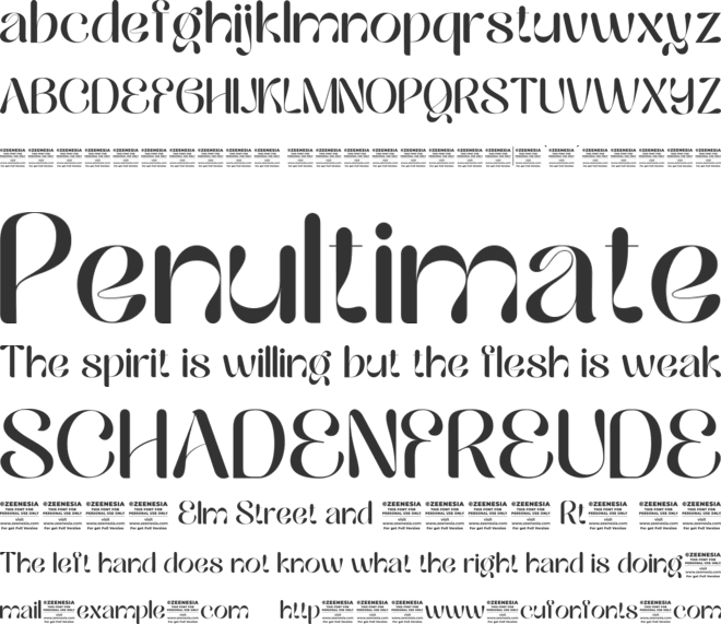 Believe Stronger Personal Use Only font preview