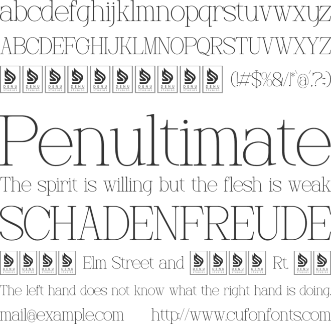 Maqotta font preview