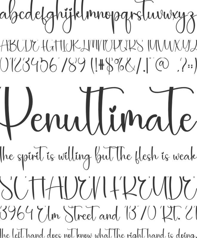 Retro Vintage font preview