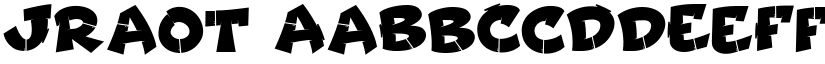 Jraot font