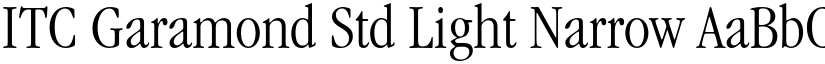 ITC Garamond Std font download