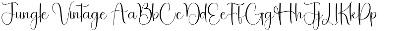 Jungle Vintage font