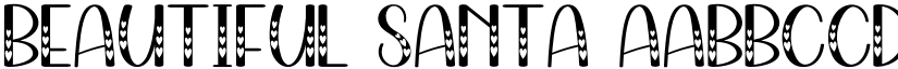 Beautiful Santa font