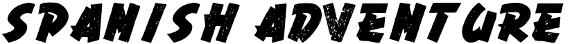 Spanish Adventure Mag font