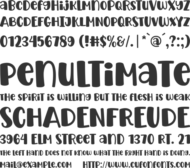 Super Sunkissed font preview