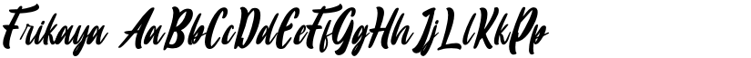 Frikaya font download