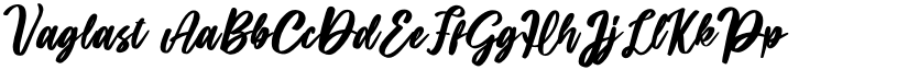 Vaglast font download
