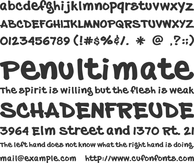 Prizma Fine2 font preview