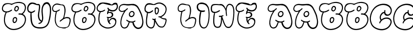 Bulbear Line font