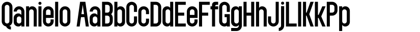Qanielo font