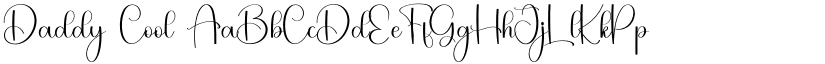 Daddy Cool font download