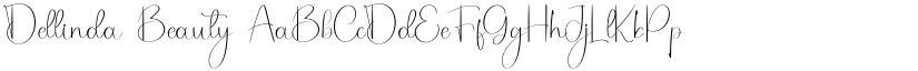 Dellinda Beauty font