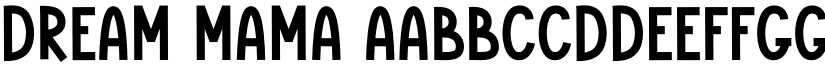 Dream Mama font