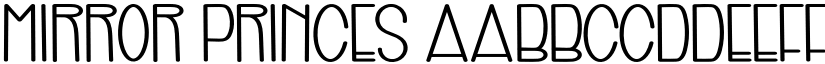 Mirror Princes font