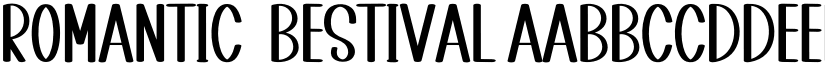 Romantic  Bestival font