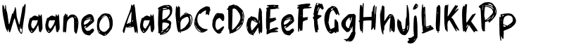 Waaneo font