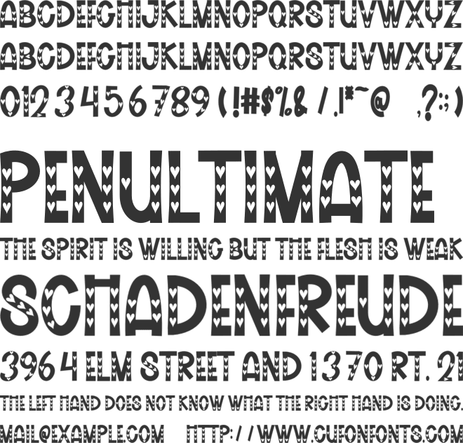 Southland Vibes font preview