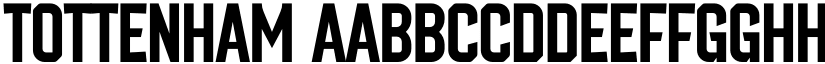 Tottenham font