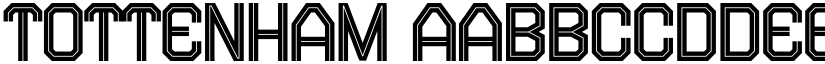 Tottenham font