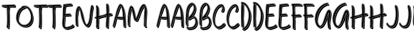 Tottenham font