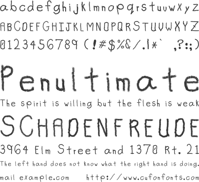 HazesSprayPaint font preview