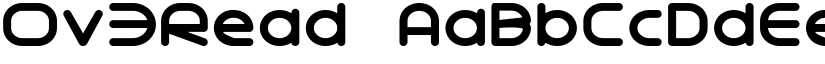Ov3Read font