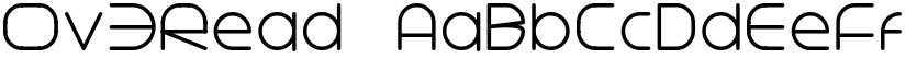 Ov3Read font