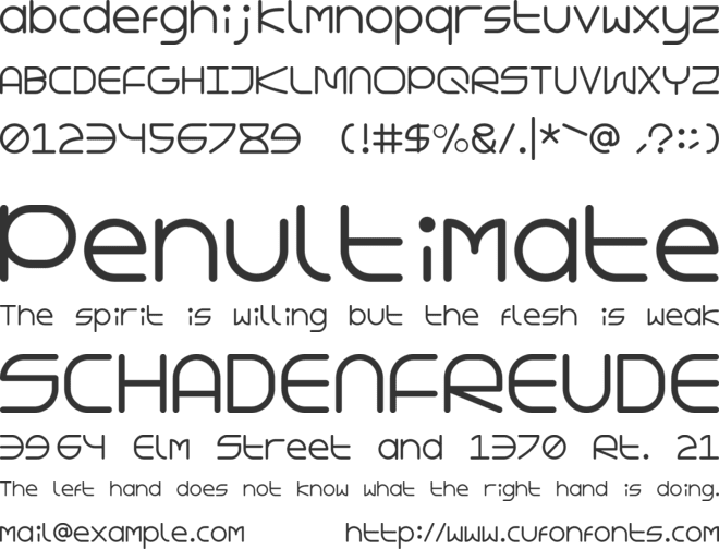 Ov3Read font preview