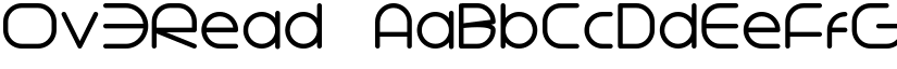 Ov3Read font