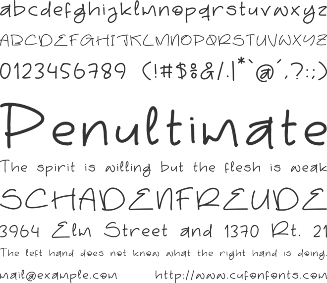 Cosmic Imagined font preview