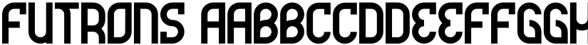 Futrons font