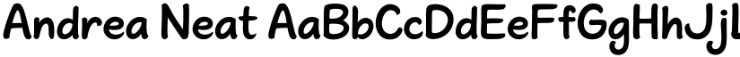 Andrea Neat font