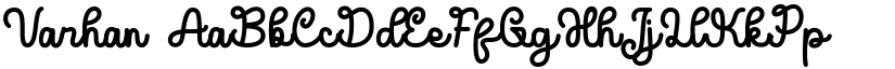 Varhan font