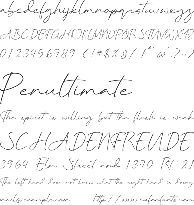Astral Breakfast font preview