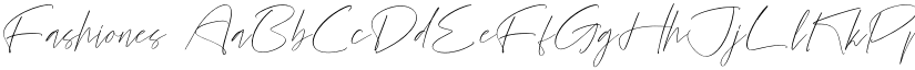 Fashiones font