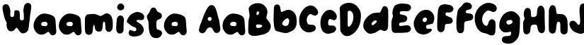 Waamista font