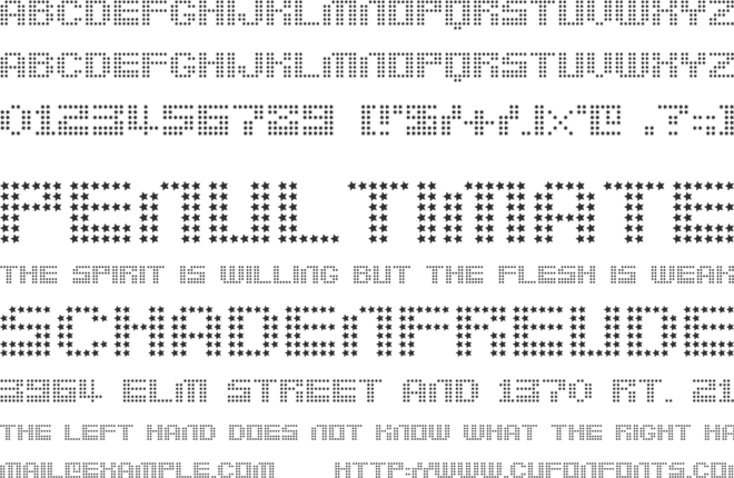 Berion font preview