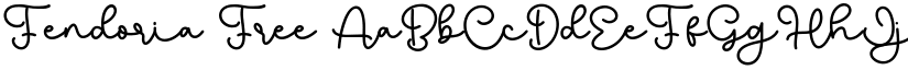 Fendoria Free font